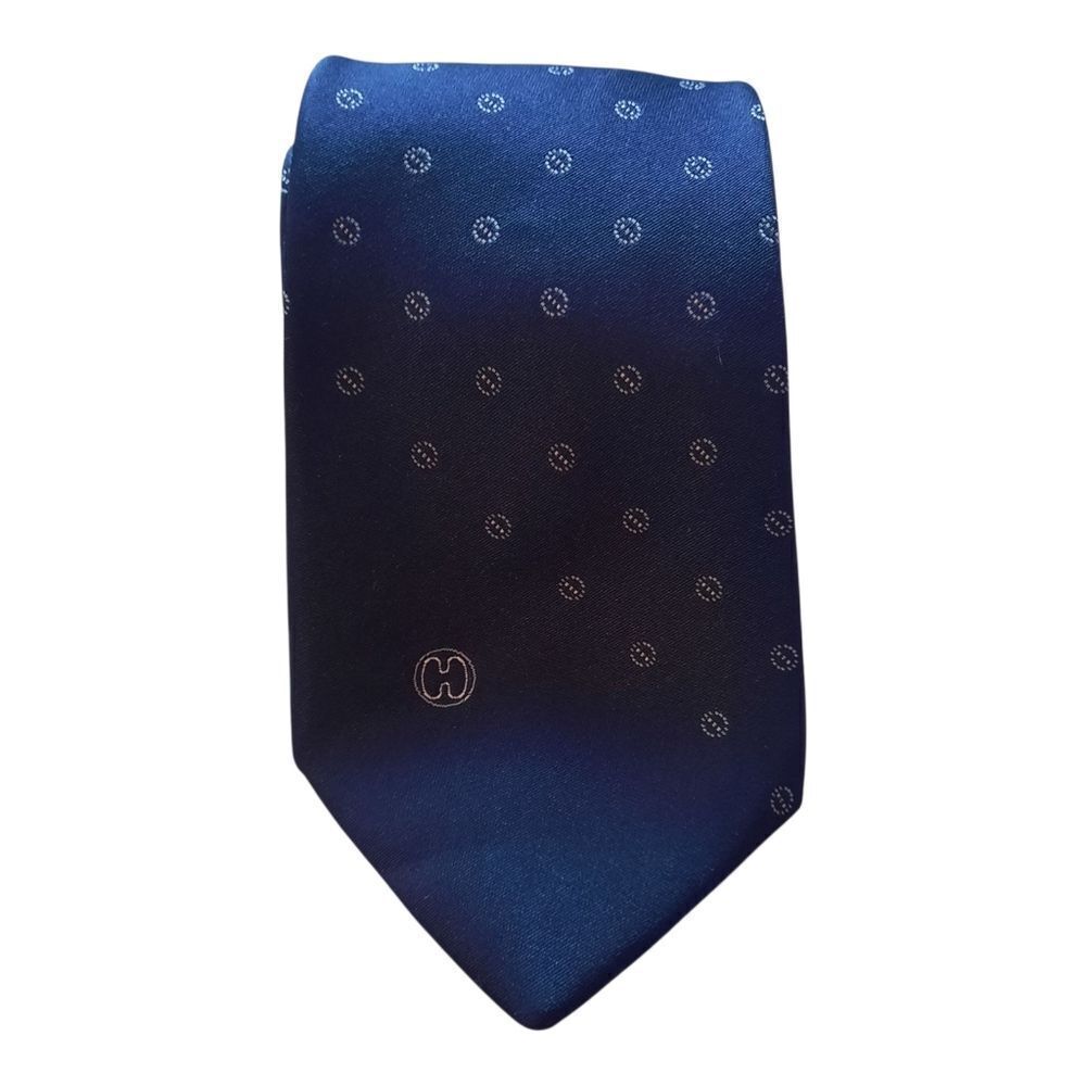 Halston lll Elegant Blue Patterned Tie